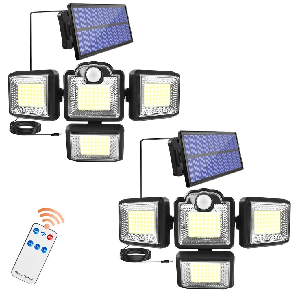 Catury Solar Set of Outdoor Motion Separate Extension 350 3 Lighting Wide Irradiation Security Front Parking Power Disaster Japanese Instruction