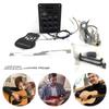 201 Piezo Pickup Onboard Preamp System 4 Band Acoustic Guitar Pickup Preamp EQ Tuner Acoustic Guitar Preamp for Fishman Presys+