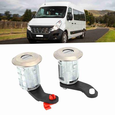 Ľavý Pravý Zámok Dverí Valček Vložka s 2 Kľúčmi 7701470944 Vhodné pre Renault Master 1998-2016