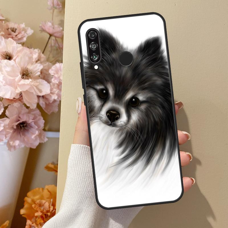 Pomeranian Dog Case For Huawei P30 Pro P50 P20 P40 Lite Nova 5T P Smart 2019 2021 Cover For Honor 50 Lite