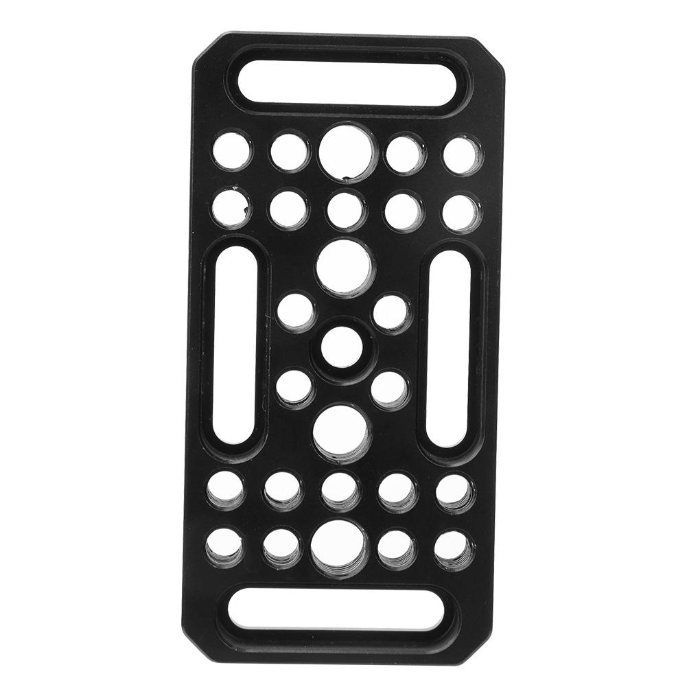 Aluminium Alloy Video Switching Cheese Expansion Plate Camera Easy Plate for DSLR Camera