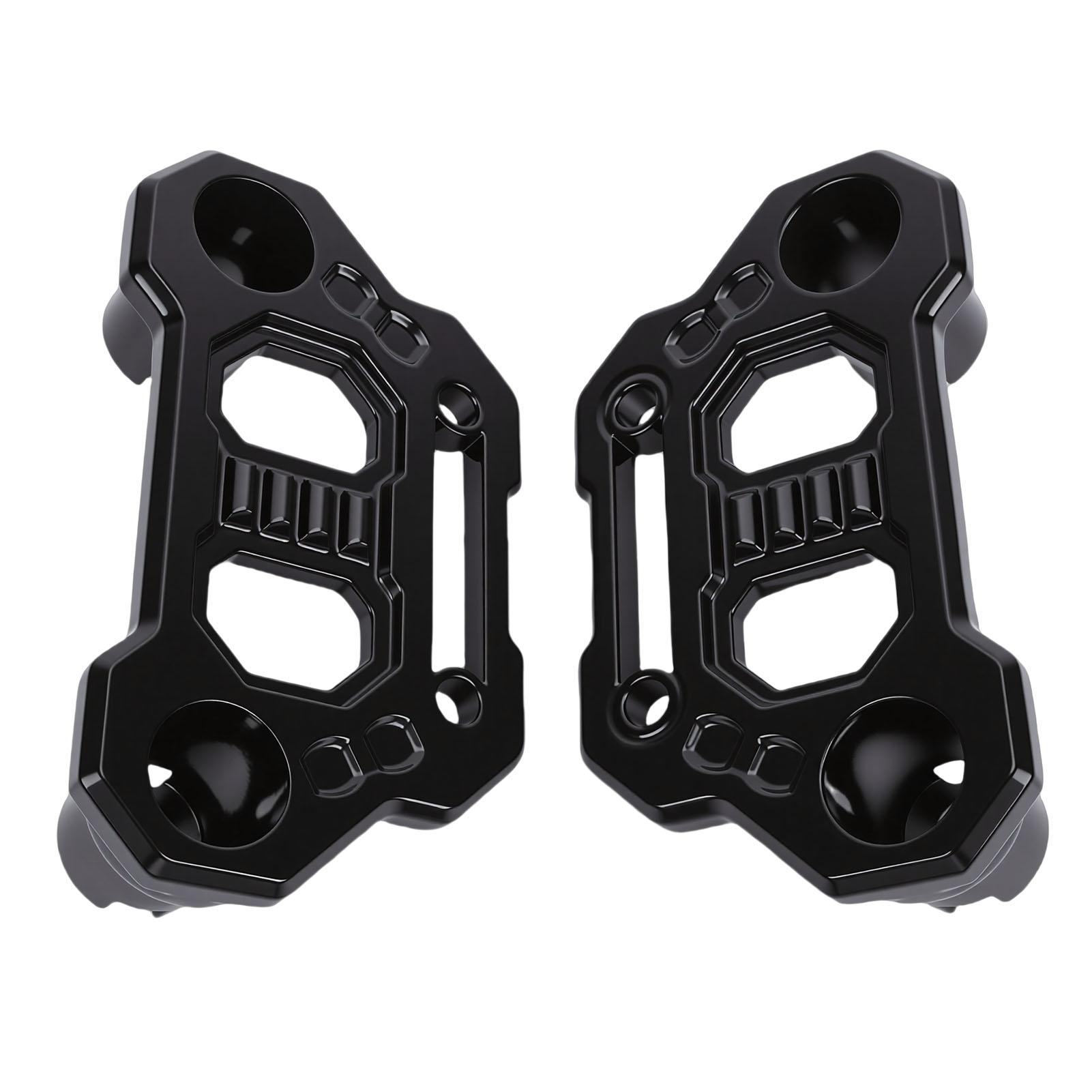 

2PCS LED Light Bar Hood Mounting Bracket A Pillar Fog Light Pod Bracket Replacement for Jeep Wrangler JL JLU 4xe JT