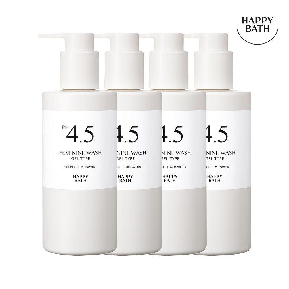 

HAPPY BATH PH4.5 Мягкокислотный гель для интимной гигиены с полынью 250 г x 4