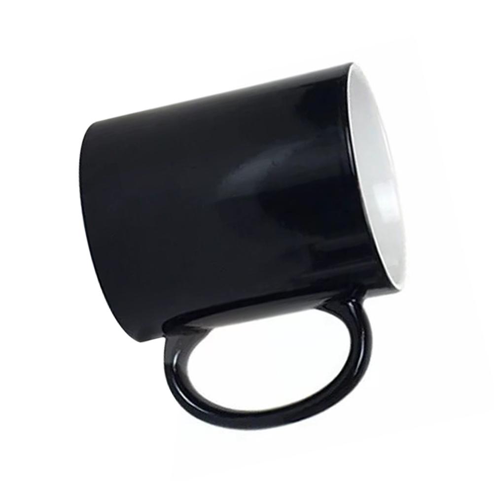 1Pcs Color Changing Mug Heat Sensitive Ceramic Middle Finger Up Coffee Cup Creative Heat Mug Color Change Mugs for Tea Milk