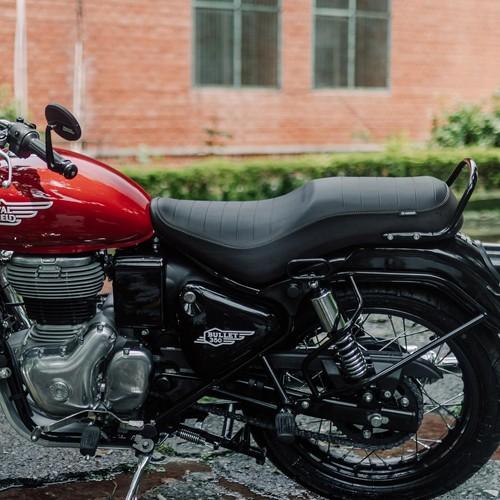 ROYAL ENFIELD Low Ride Dual Seat Black 350 Bullet / 350 Classic Reborn