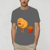 Funny Potato Farting Frenc TShirts Unisex Vintage Pure Cotton Tee Shirt O Neck Short Sleeve T Shirt Graphic Tops