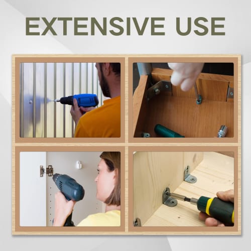 Zmbroll 510pcs M2 Socket Cap Screws, Metric Hex Bolts, Nuts, Washers, 12.9 Grade Alloy Steel Screws, Hex Socket Head Cap, Small Machine Screw Kit with