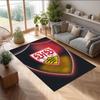 VfB Stuttgart Football Print Crystal Velvet Rug, Comfortable Water Absorbent Non Slip Indoor Floor Carpet