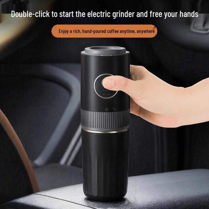 Moedor de Grãos de Café Elétrico Portátil e Máquina Automática Pour-Over