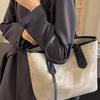 Tote Bag for Women Large Capacity Commuter Bag Summer Casual Versatile Shoulder Bag College Student Class Bag