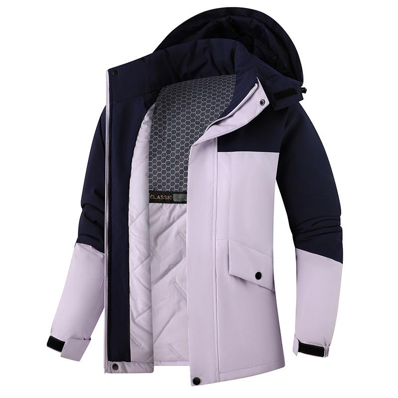 Outdoor Sports Graphene Stormtrooper Coat Men Woemn Autumn Winter Coat Men's New Couple Warm Windproof Waterproof Hooded Parkas