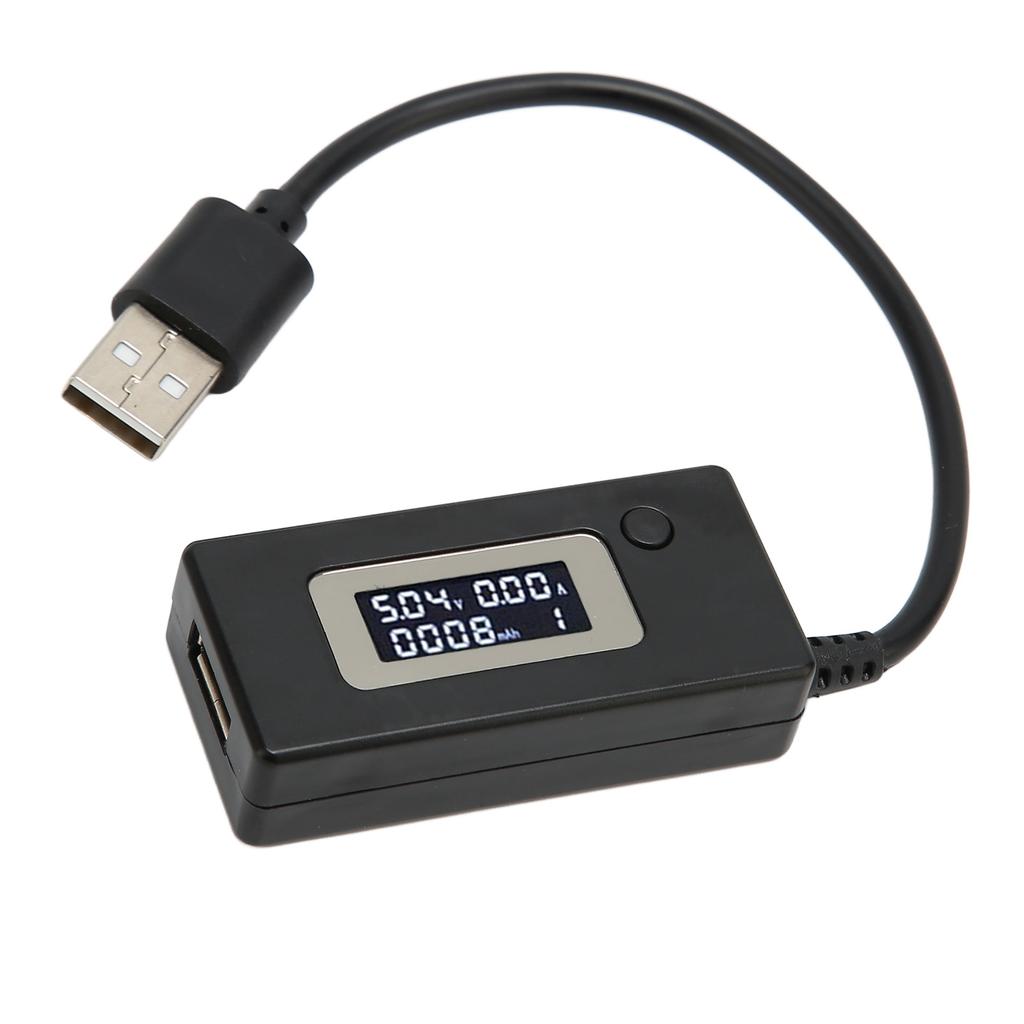 USB Voltage Current Tester LCD Display 50mA‑3500mA USB Multimeter 3‑15V 0.05A‑3.50A