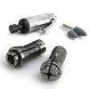 3mm/6mm Collet Chuck Adapter Pneumatic Engraving Trimming Machine Lathe Chuck Clamp Head High Precision Collets Chuck 27*10mm Tire Chucks 1