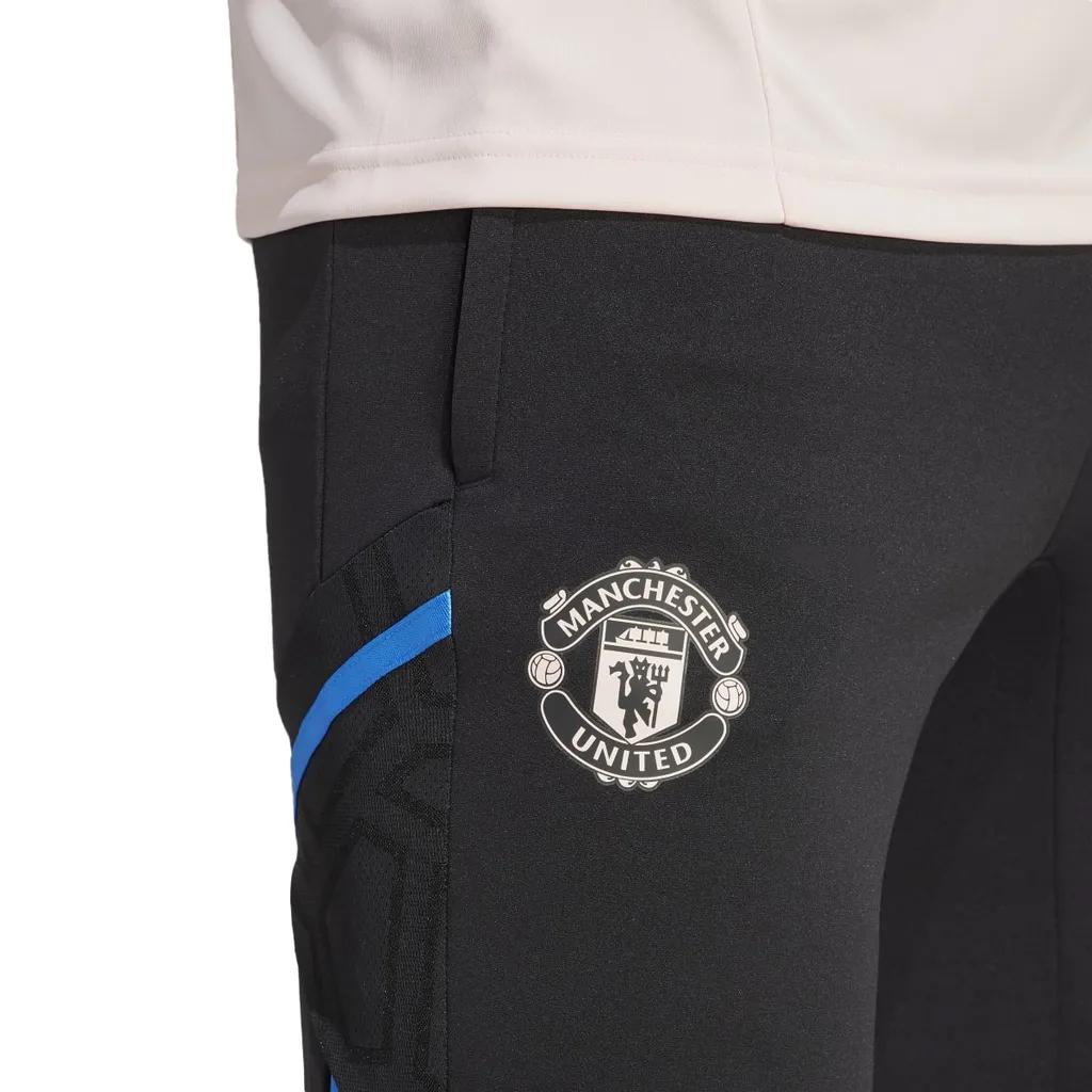 Adidas Knitted Sweatpants Men's Black Thickened Skinny Pants HT4296