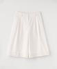 Selliteiljeu Bermuda Two Tuck Frill Pants_White