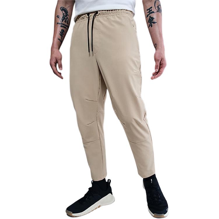 Nike Comfortable Lace-Up Versatile Simple Knitted Sports Pants Men Bottoms FB7549-251