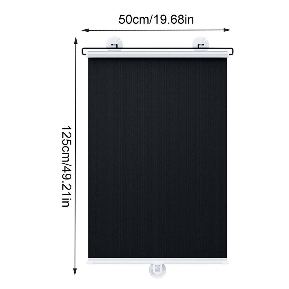 Window Roller Curtains Blackout Blinds Rolloer Without Drill Bedroom Home Decor Items Darkening Kitchen Bathroom Opaque Blind