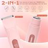 Electric Shaver Cutter for Women Bikinis Trimmer USB Rechargeable Hair Removal for Women Pubic Hair Trimmer Tool