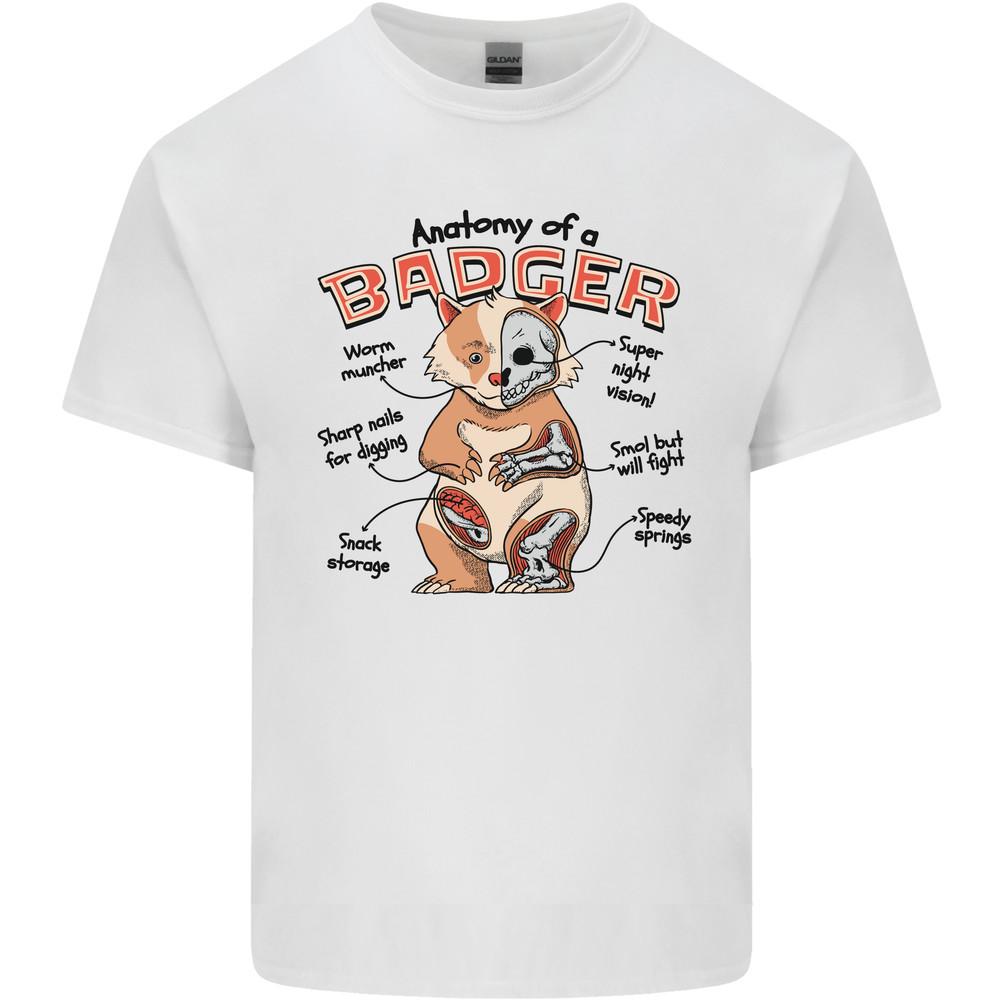

Anatomy of a Badger Funny Mens Light Cotton T-Shirt Unisex T-Shirt S