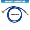 Universal HVAC Service Hose With 3 Color Option HVAC Charging Hose Tube Kit Hose Low Loss Fittings 1M Long