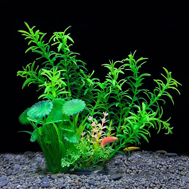 New  Artificial Aquarium Decorative Grass Simulation Plant Fish Tank DIY Decoration Simulation Water Grass Combination