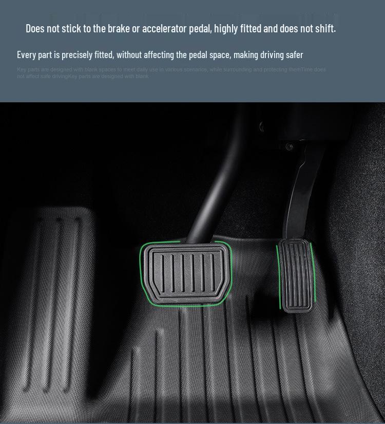 Eco-Friendly TPE Floor Mats for 2023-2025 Kia Sportage PHEV