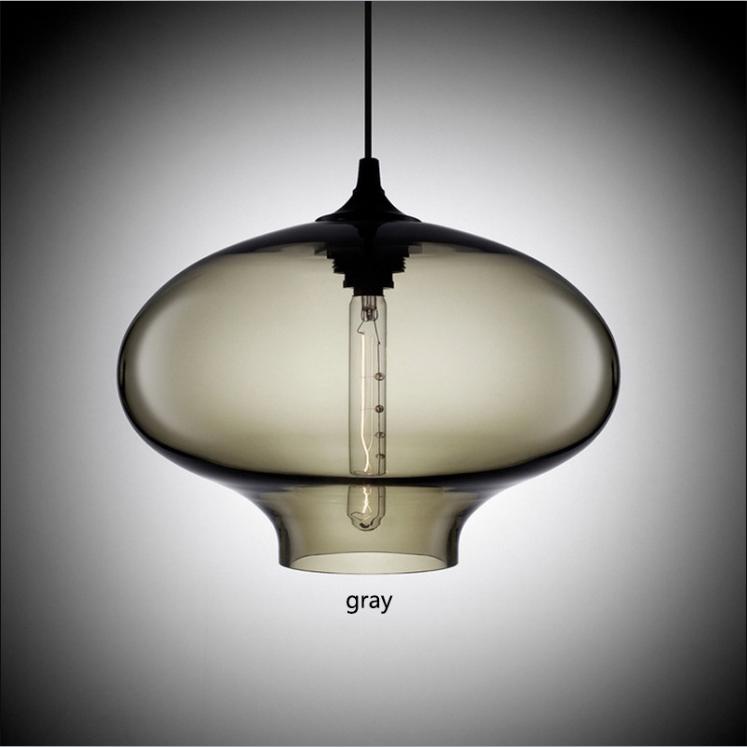 Modern Minimalist Glass Chandelier E27/E26 LED Living Room Kitchen Clothing Store Loft Balcony Lighting
