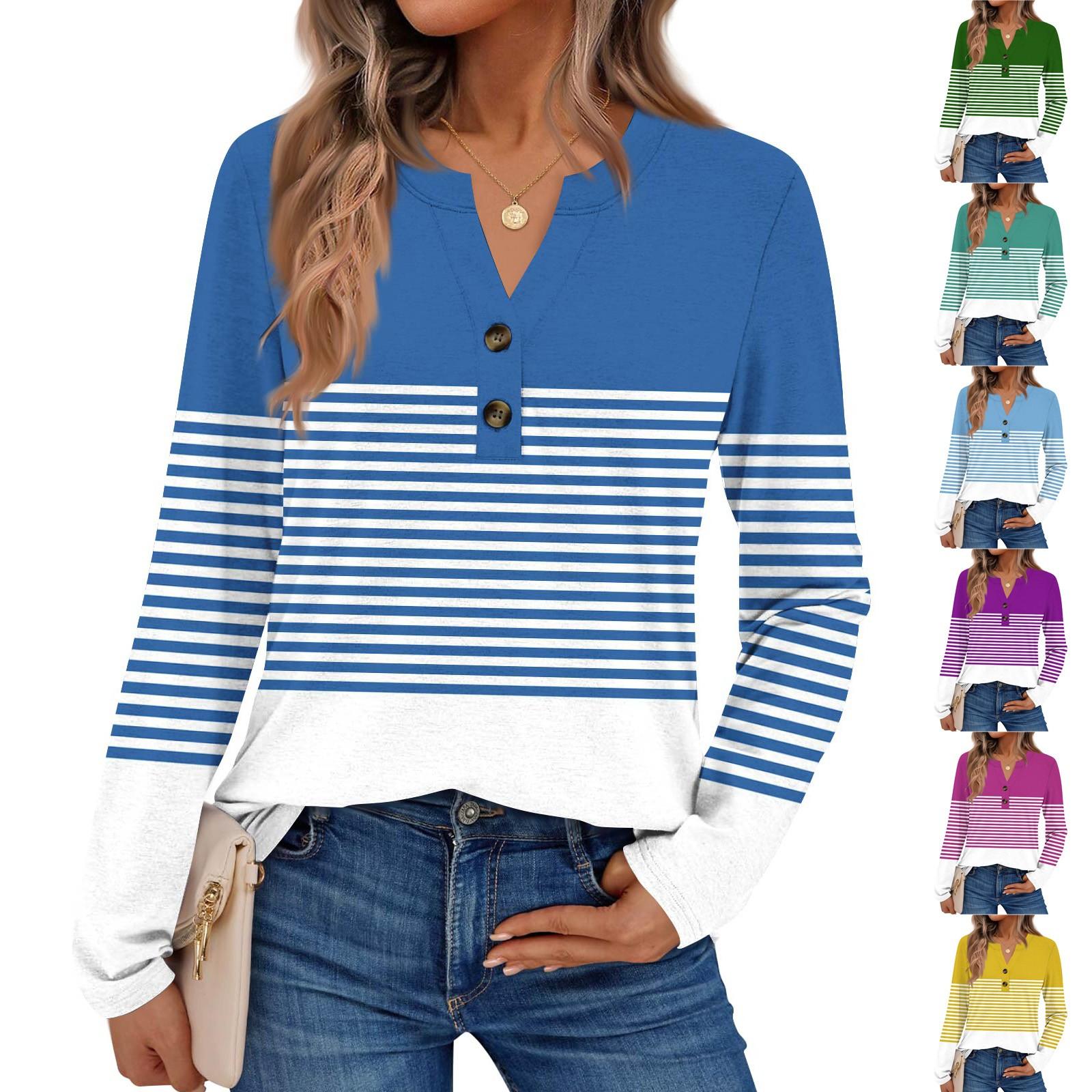 

Women s Print Long Sleeve Shirts Elegant Casual Tops Trendy Shirts Tops S жовтий