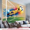 Soccer Goalkeeper Football Photo Backdrop, for Party Photo Booth Indoor Outdoor Decor
