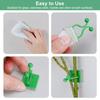 10 /30 /50PCS No Drill Self Adhesive Fixing Clip for Plant Vines Data Cables Holder for Home Office Wire Organization Management