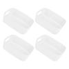 10 STÜCKE Schrankbox Mini Organizer Behälter PP Seitengriff Abgerundete Kante Modern Vielseitige Aufbewahrungskörbe