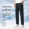 Men's Ice Silk Quick-Dry Casual Jogger Pants