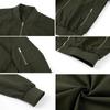 2025 Herren Leichte Baseballjacke Herbst Lässig Pilot Baseballjacke Modische Outdoor-Sport Winddichte Jacke