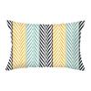 30*50 Geometric Nordic Colorful Stripe Pattern Printing Decorative Living Room Home Furnishing Polyester Rectangular Pillowcase