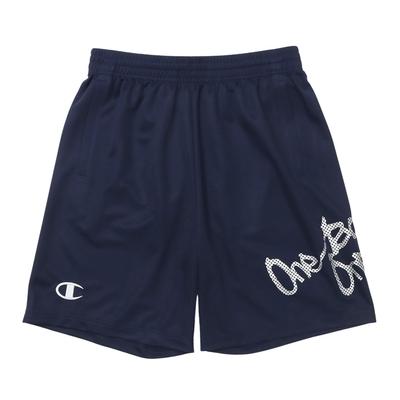 Champion Imprimé Graphique Basketball Marine E-MOTION C3-ZB520 Short Homme à Séchage Rapide,
