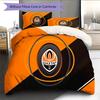 FC Shakhtar Donetsk TappetoMotivo Biancheria da Letto Trapunta Set Copripiumino Federa Decorazione Casa Regalo di Compleanno (1 * copripiumino + 2 * federa, senza nucleo)