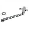 Extendable Wall Mounted Faucet Made of Stainless Steel for Cleaning Tasks