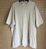 Shaka Wear Herr T-shirt Storlek Stor Tan Khaki Tungvikt Streetwear Enfärgad
