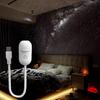 2-in-1 LED Galaxy Star Projector Night Light 360° Rotation USB Starry Sky Ambient Lamp Sleep Mood Light Home Bedroom Party Decor