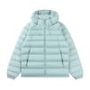 Unisex Winter Puffer Coat Hooded Slim Fit Thick Cotton Jacket Couples