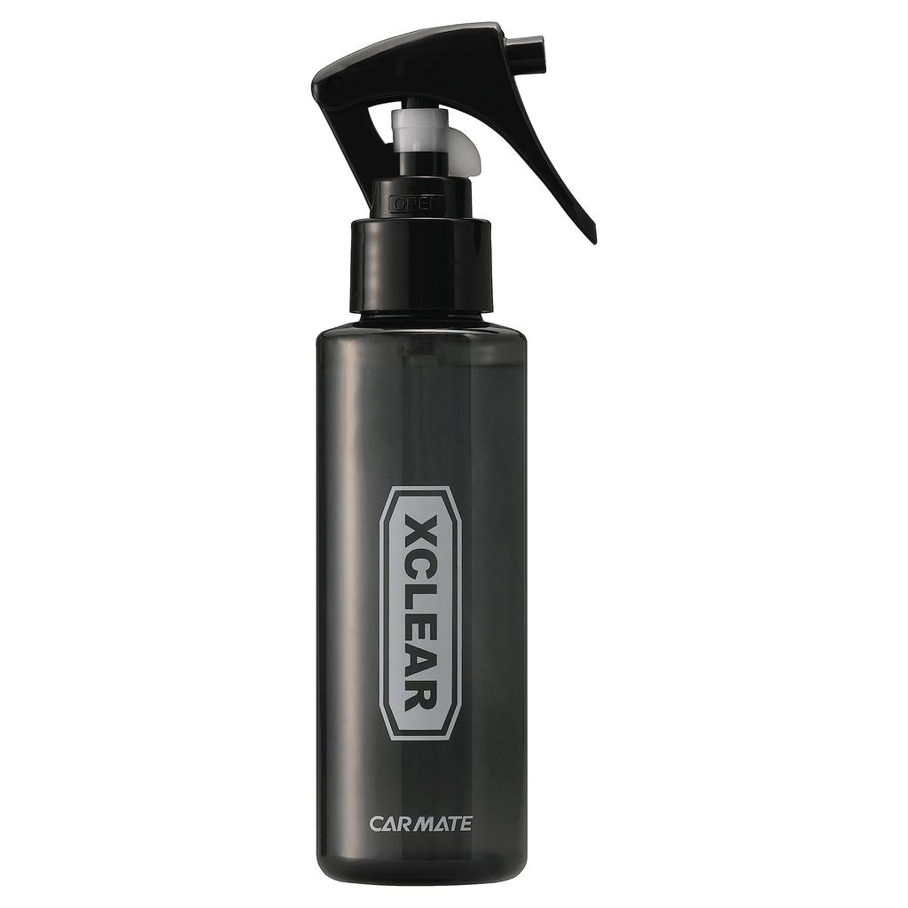 CARMATE Exclear Hydrophilic Side Coating Agent for 120ml C113 Mirror/Glass Cars, Spray,