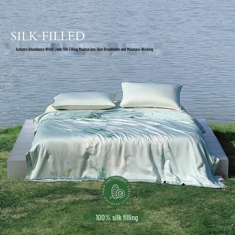 Mercury Tencel Mulberry Silk Summer Quilt