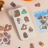 Capybara Paradise Cartoon Sticker Pack: Cute Journaling Stickers for Kids and Girls