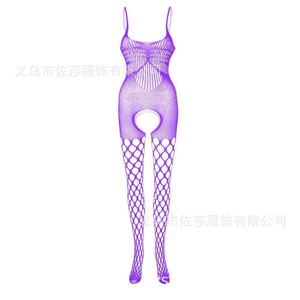 Sex underwear stockings new suspender jacquard hollow sexy net socks onesie net coat