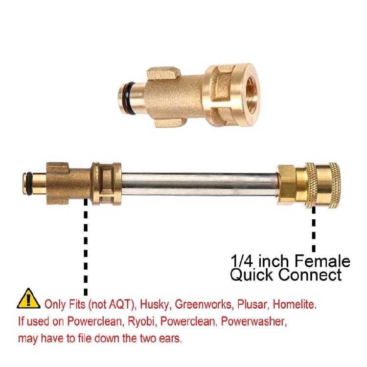 Anti-corrosion Pressure Washer Gun Adapter High Pressure Connections Accessories