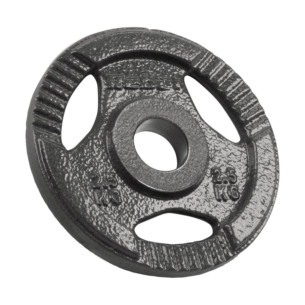 Cast Iron Weight Set 4X2.5Kg, 51Mm Hole, Plate With Handles Rebel