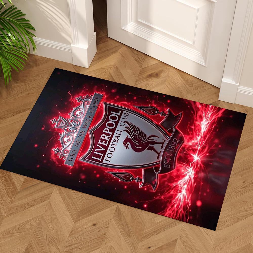 Liverpool Floor Mat Suitable for Dining Room Kitchen Decorate Room Bedrooms Anti-slip Rug Decorate Offices Perfect Birthday Christmas Gift Idea
