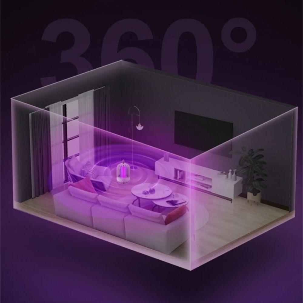 Low-Voltage Mosquito Lamp Cordless Plug-in Mosquito Killer Bug Catcher Device  Camping Light