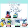 Delightful Pvc Stitch Figurine Set Including 6 Distinctive Characters From The Beloved Anime Series