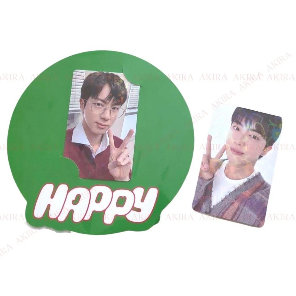 JIN SOLO ALBUM HAPPY JAPAN POB Photo Card POST CARD JPFC ARMY UMS BTS
